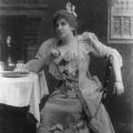 Nellie Melba (1861-1931), Australian soprano.  One of the most famous singers of the Victorian era, and the early 20th century